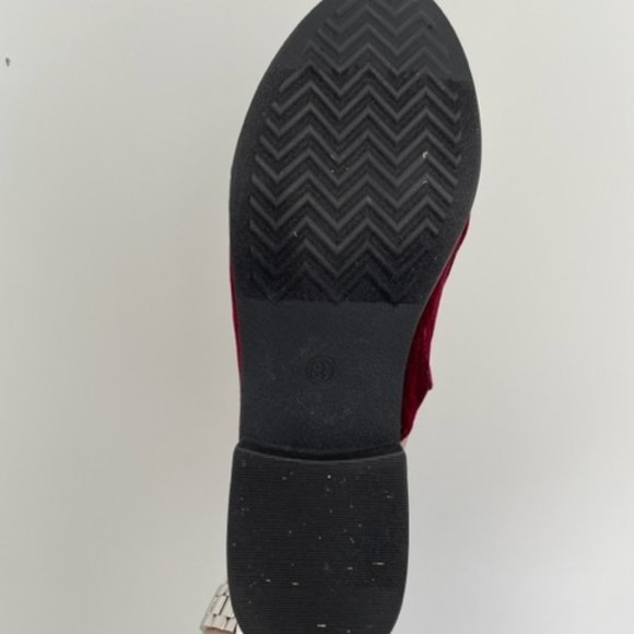 Seychelles - Red Velvet Slider Sz 8.5 - Picture 5 of 5